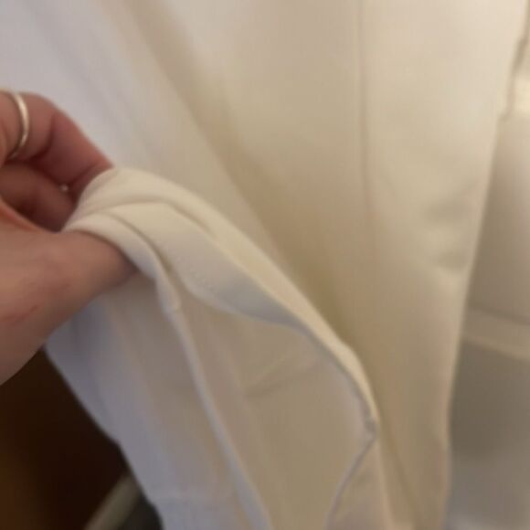 Sam Edelman  White Bow Back Sleeveless Sheath Jewel Neck Dress NWOT Size 12 - Picture 10 of 10